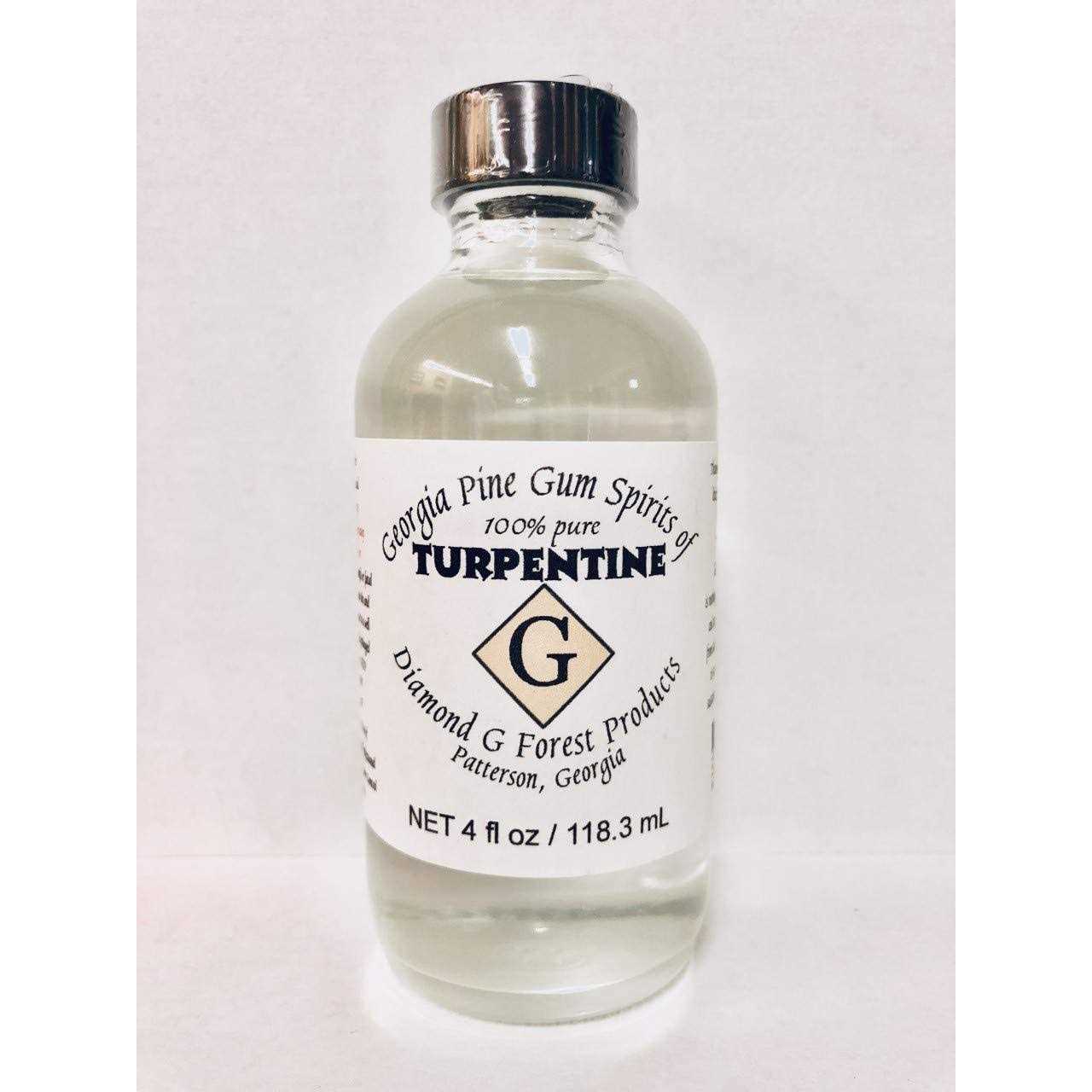 4 Oz 100% Pure Gum Spirits Of Turpentine - Shop Hardware Tools Online Store