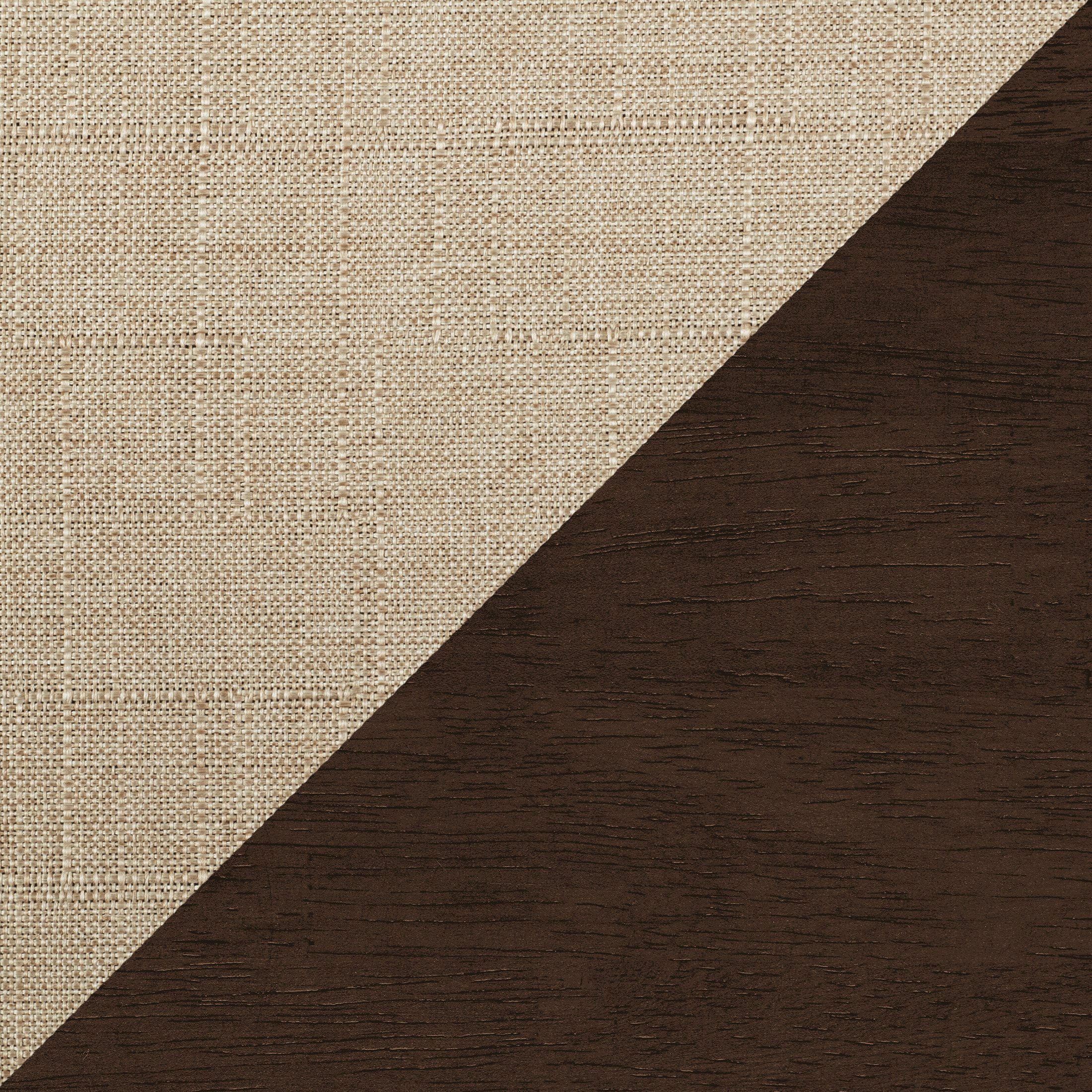 OakvillePark Hamilton Fabric Upholstered Rocking Chair, Light Brown