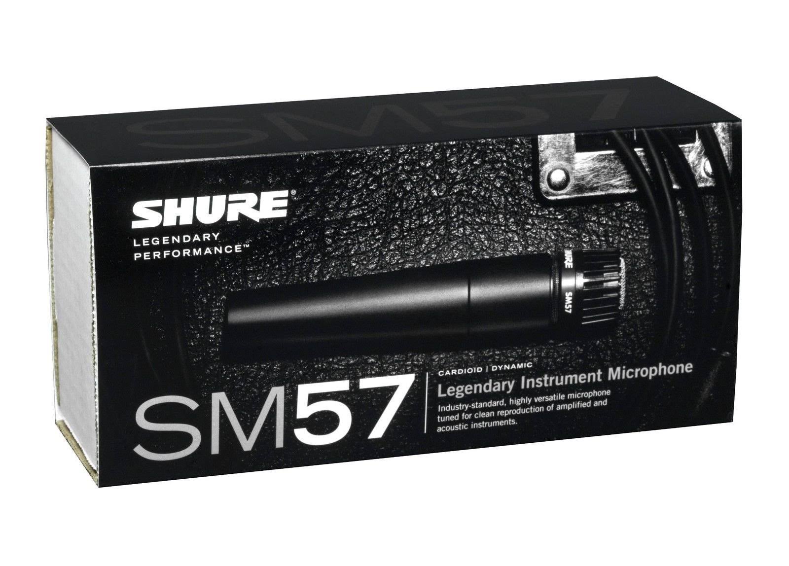 Shure Sm-57 Cardioid Dynamic Instrument Microphone