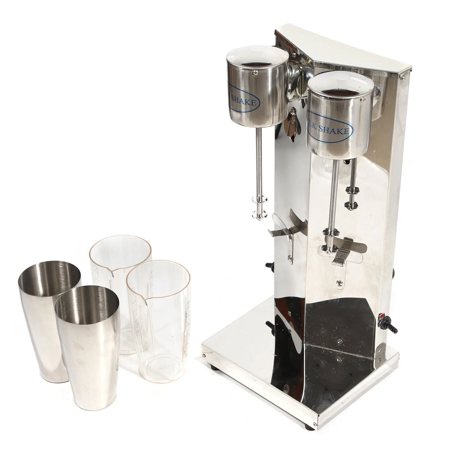 Electric Milkshake Mixer Restaurant Bar Drink Milk Tea Shake Maker Stainless