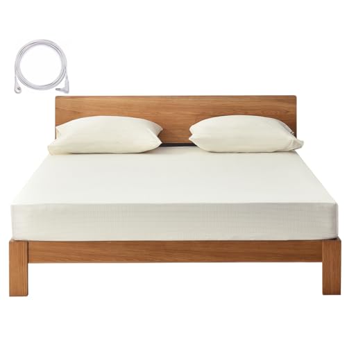 Grounding Sheets Queen Deep Pocket Organic Cotton with Silver Fiber, Grounding Fitted Earth Sheets with Grounding Cord (Lake Blue, Queen - 60