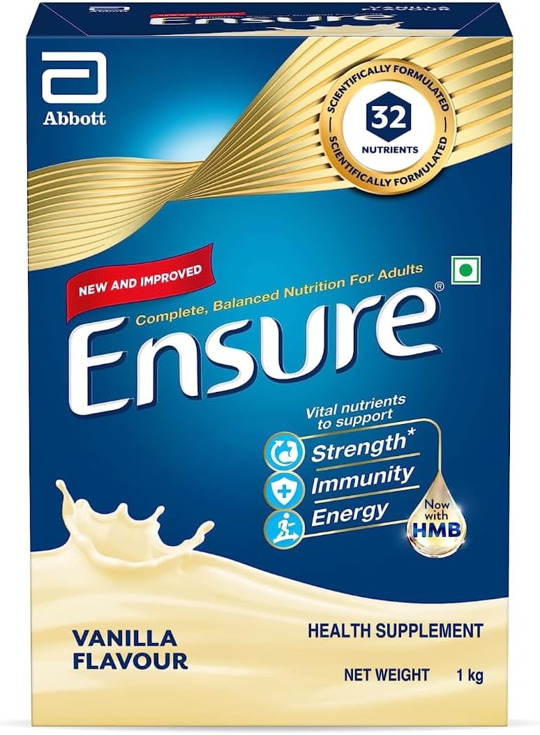 Ensure Complete Balanced Nutrition for Adults 1kg Vanilla Flavor 10 Pieces Pack