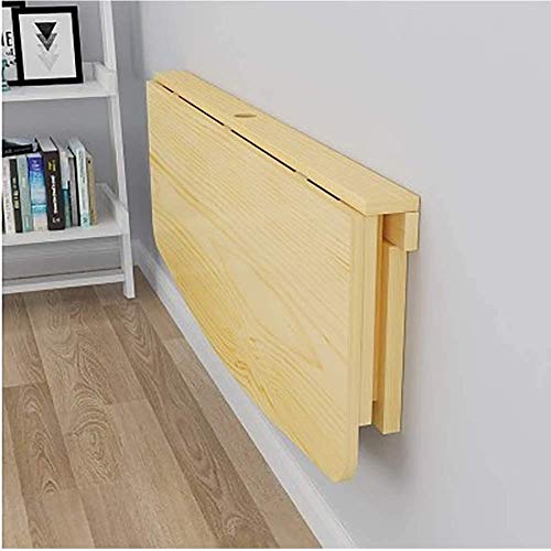 Computer Wall Mounted Folding Folding Dining Table Dining Table Small Folding Heavy Duty Dining Table Perfect Addition to Laundry/Home OneColor-120 40cm / 48 16inch