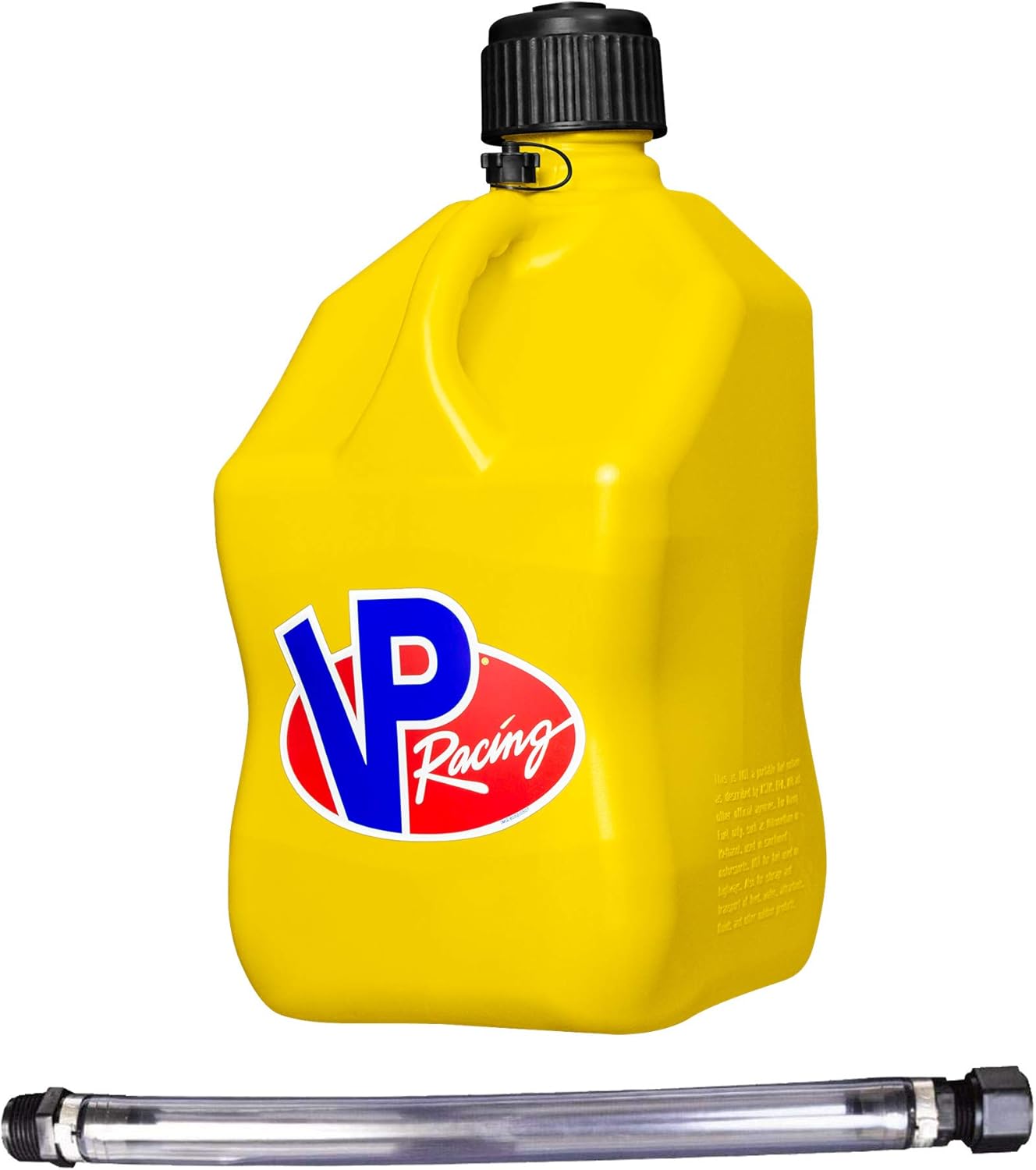 VP Racing Fuels 5-Gallon Square Motorsport Utility Container Yellow & 14