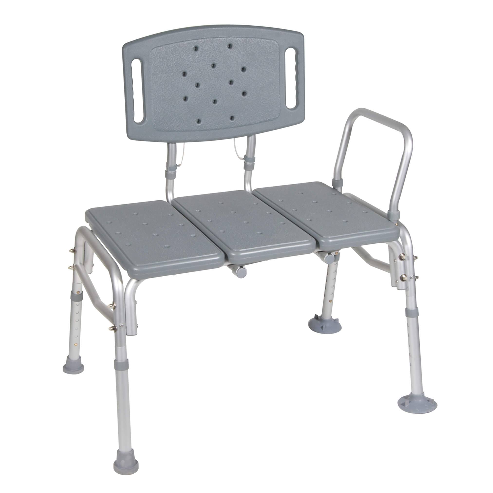 Drive Medical - Heavy Duty Bariatric Plastic Seat TRANSFER Bench