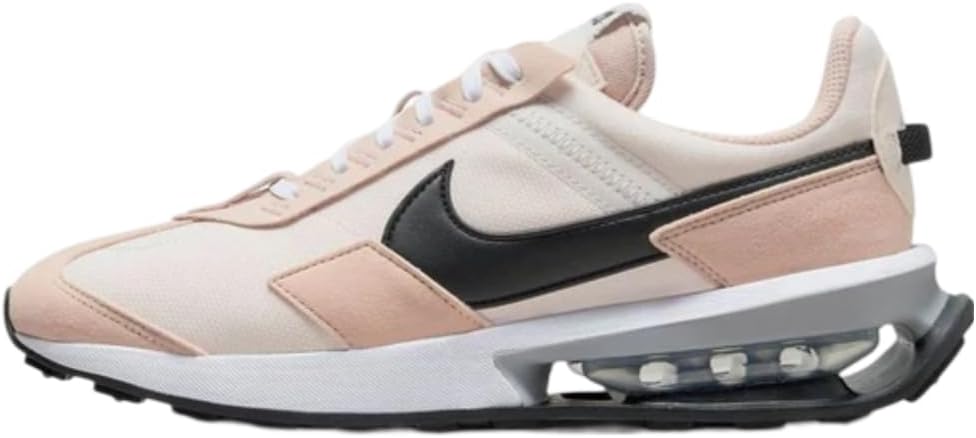 Nike Womens AIR MAX PRE-DAY LIGHT SOFT PINK/BLACK Fashion Sneakers-DM8259 600-Size 9.5