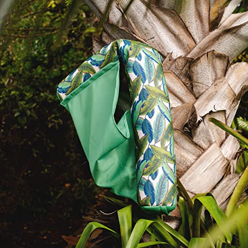 Big Joe Noodle Sling, No Inflation Needed, Pool Float with Armrests, Quick Draining Fabric, Cup Holder