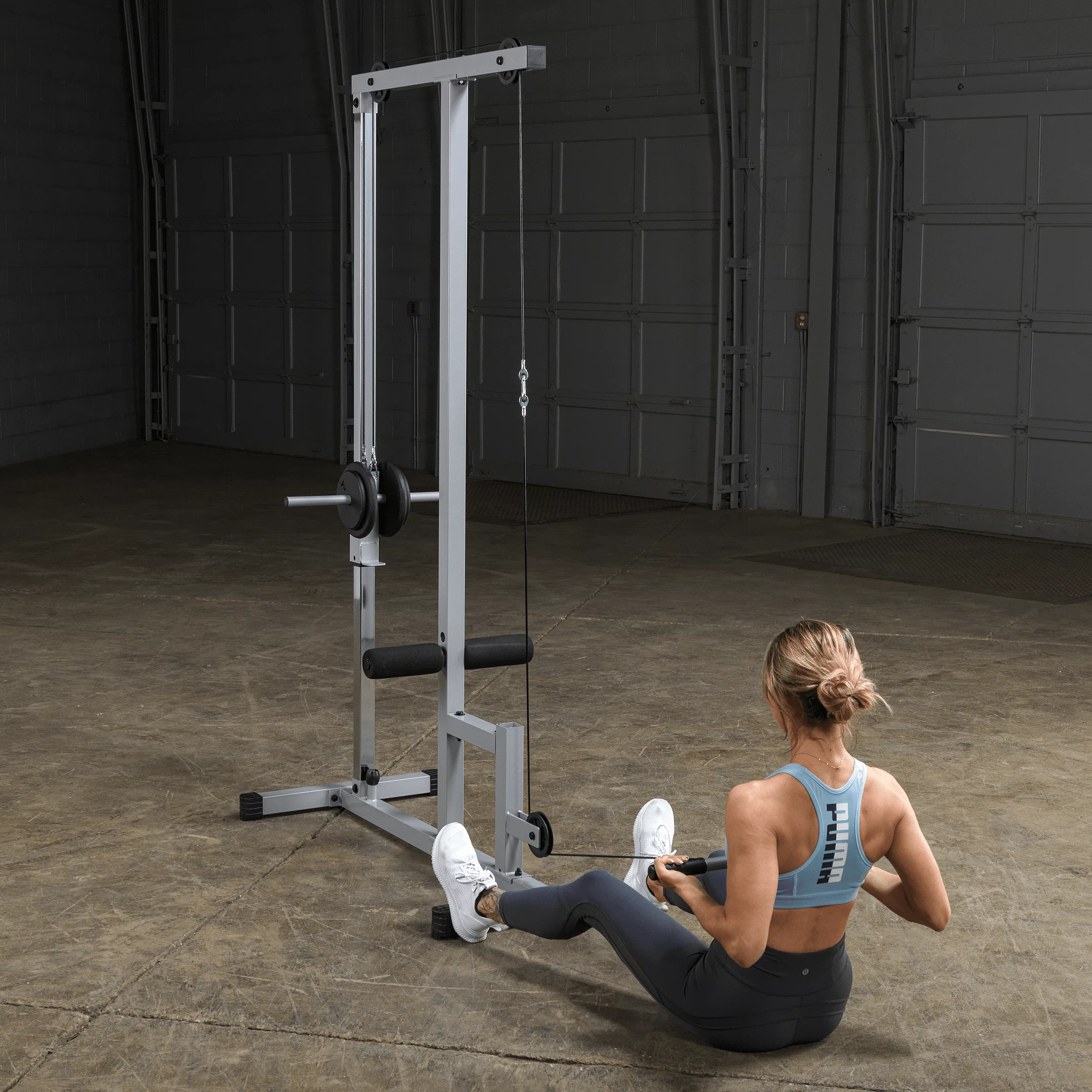 Powerline by Body-Solid PLM180X Lat Pulldown and Low Row Machine