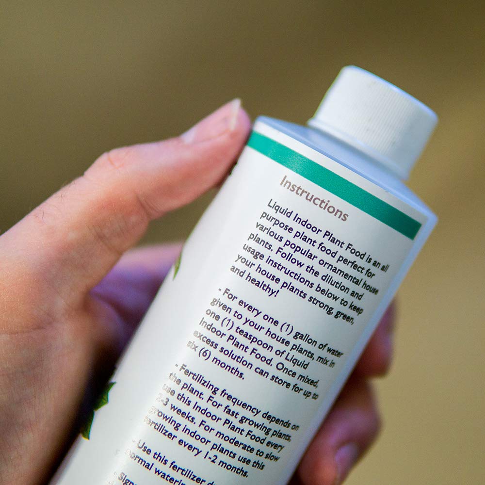 Perfect Plants Liquid Indoor Plant Food | 8oz. of Concentrated All-Purpose Fertilizer | Use with All Varieties of Houseplants