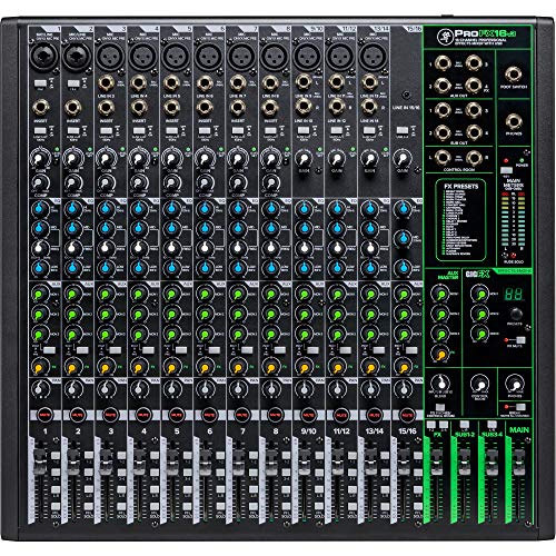 Mackie ProFX10 Go Battery-powered 10-channel Mixer with USB and Enhanced Effects