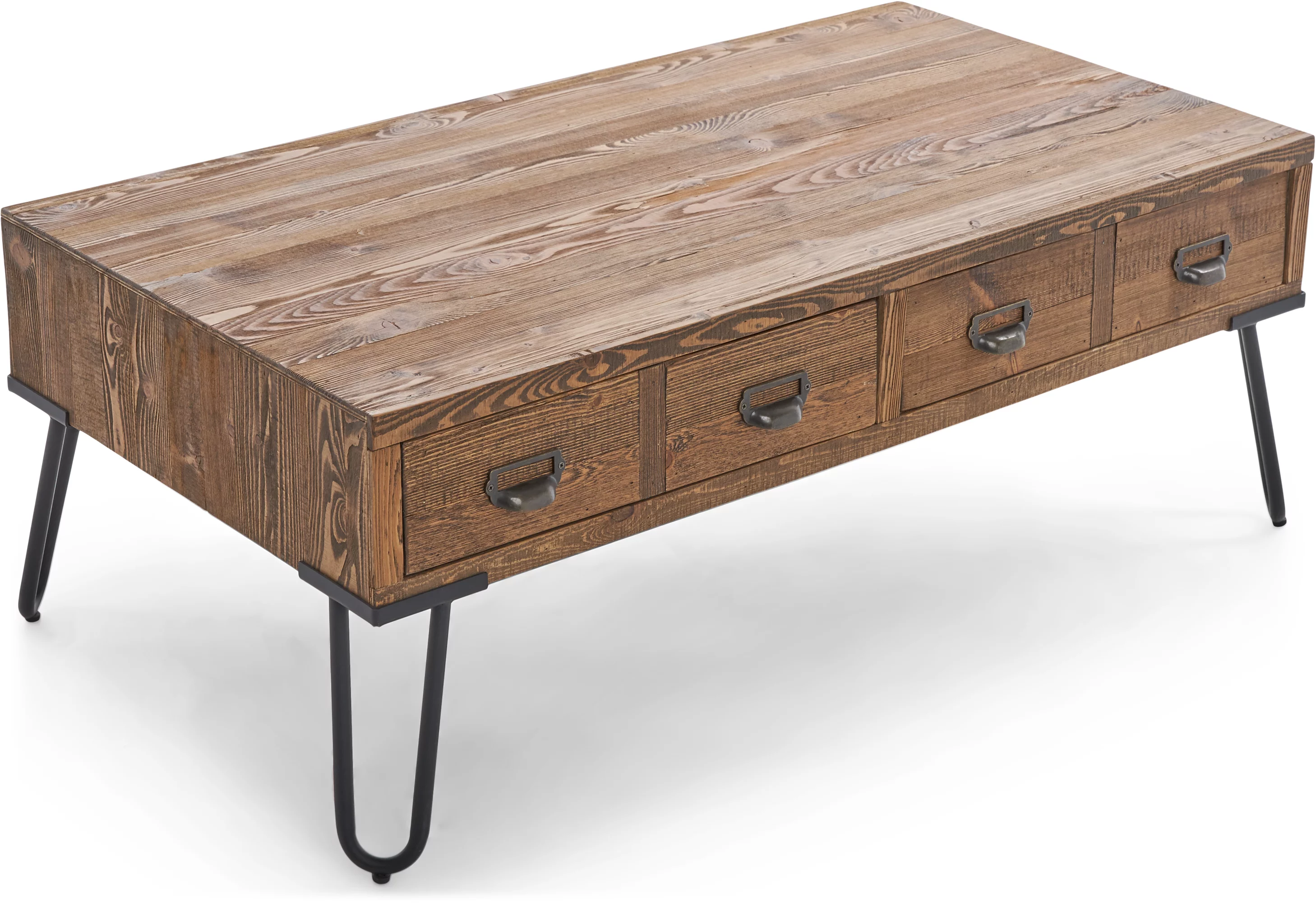 Serta at Home Bryant Storage Coffee Table in Aged Pine