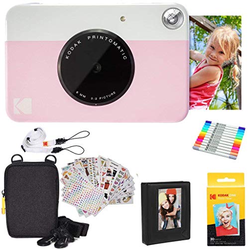 KODAK Printomatic Full-Color Instant Print Digital Camera Colorful Photos On Zink 2x3