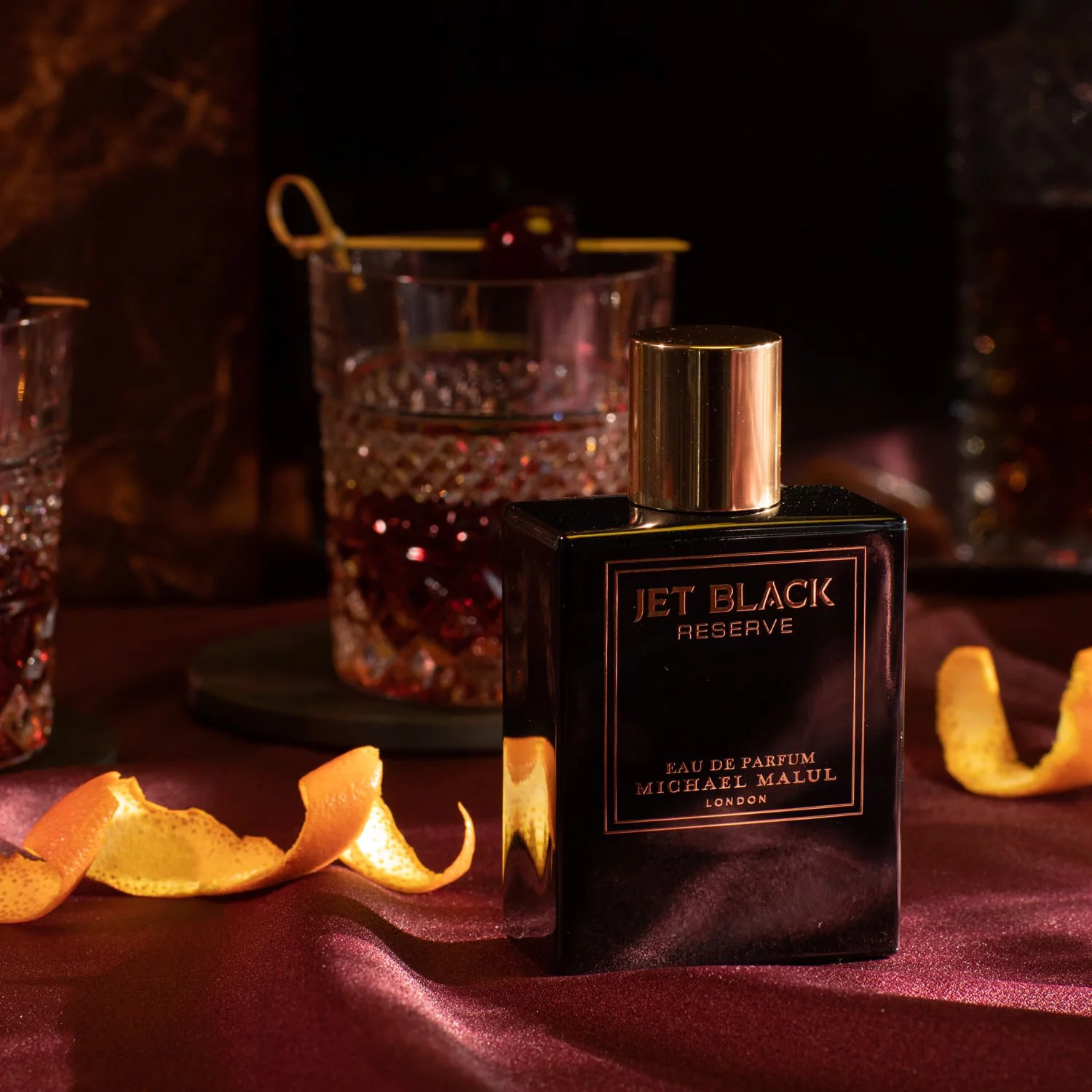 Jet Black Reserve by Michael Malul Eau De Parfum Spray 3.4 oz