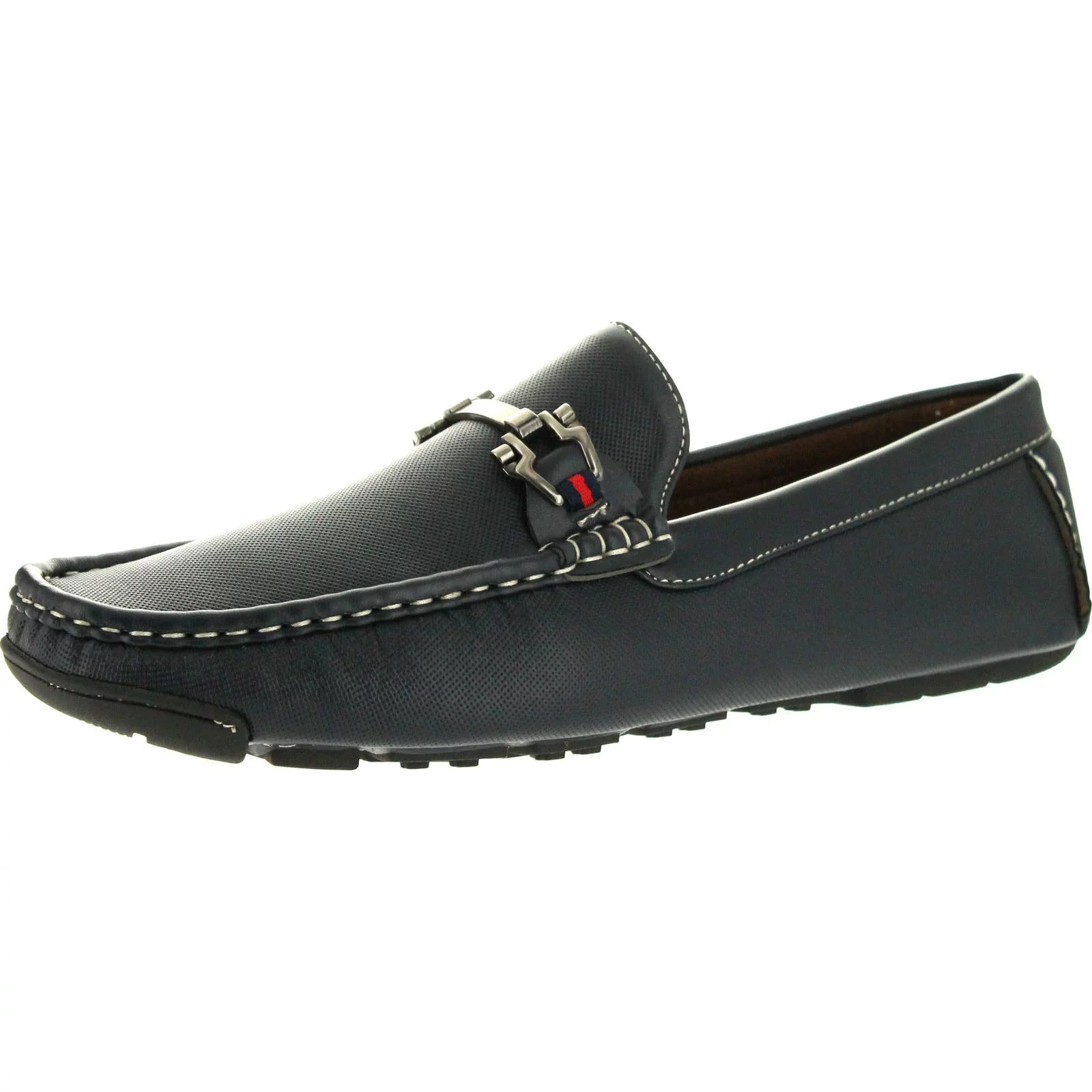 Reverse Mens European Style Dress Casual Loafers With Chain
