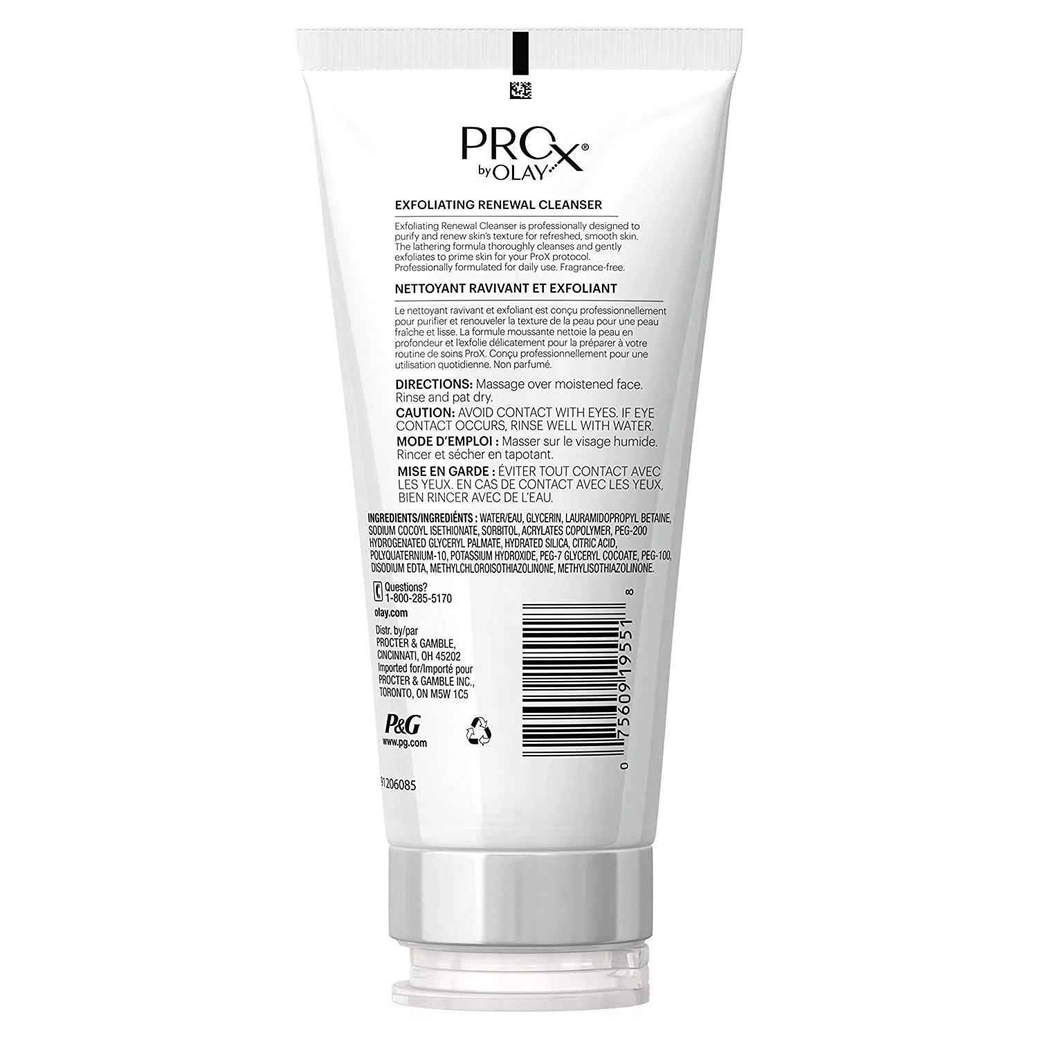 Prox By Dermatological Anti-Aging Exfoliating Renewal Cleanser, 6 Fl Oz