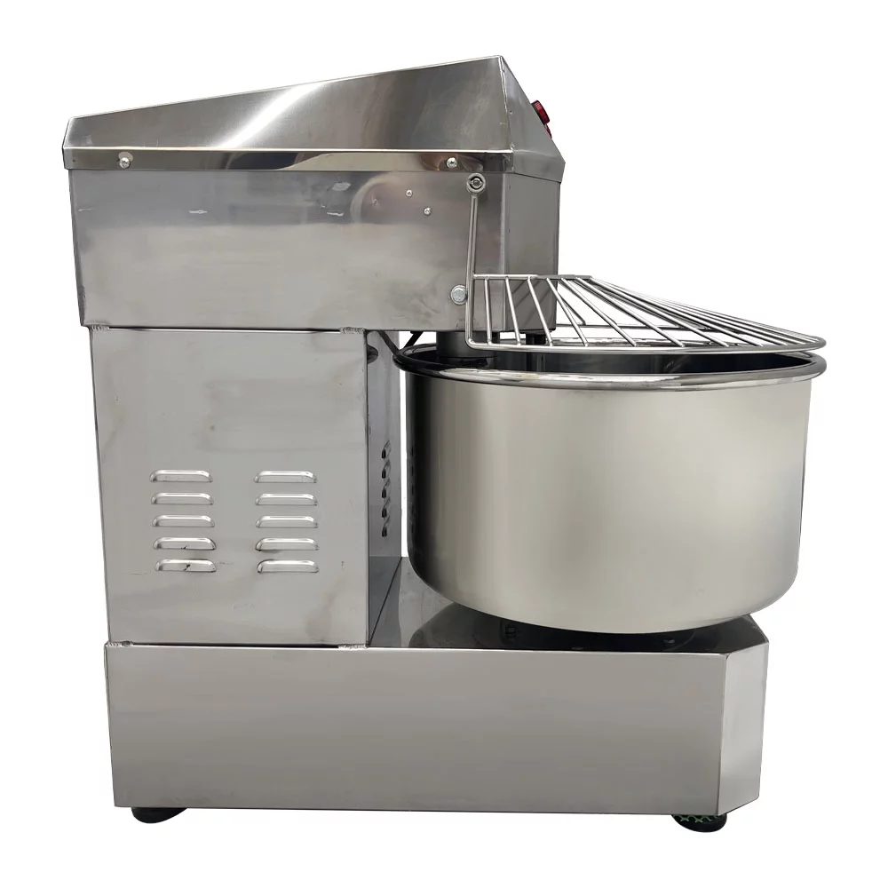 INTBUYING 40L Electric Dough Mixer Double Speed Double Action Stainless Steel