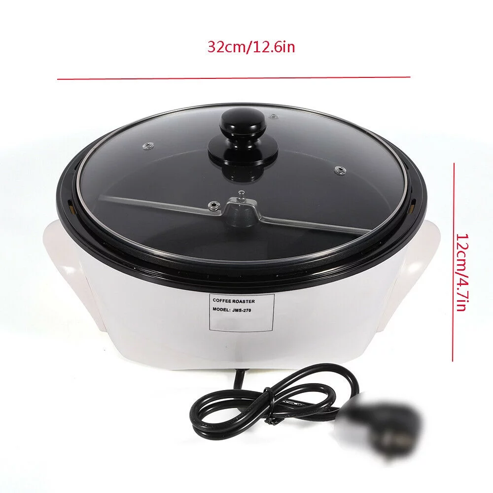 1.5KG 1.2KW Electric Coffee Roaster Household Coffee Bean Roasting Machine 110 V