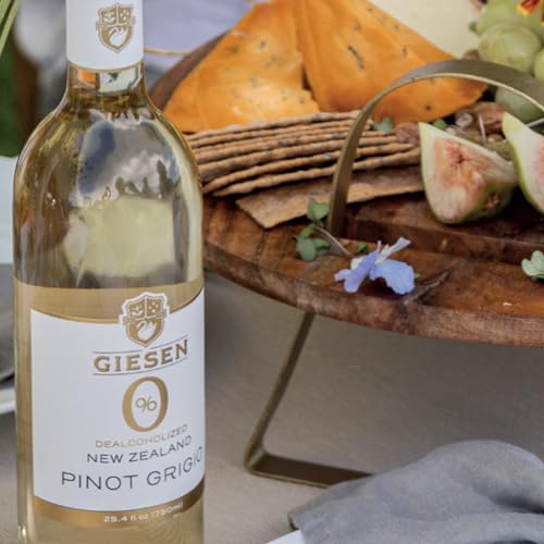 Giesen Non-Alcoholic Premium Pinot Grigio - Premium Dealcoholized White Wine Pinot Gris from New Zealand