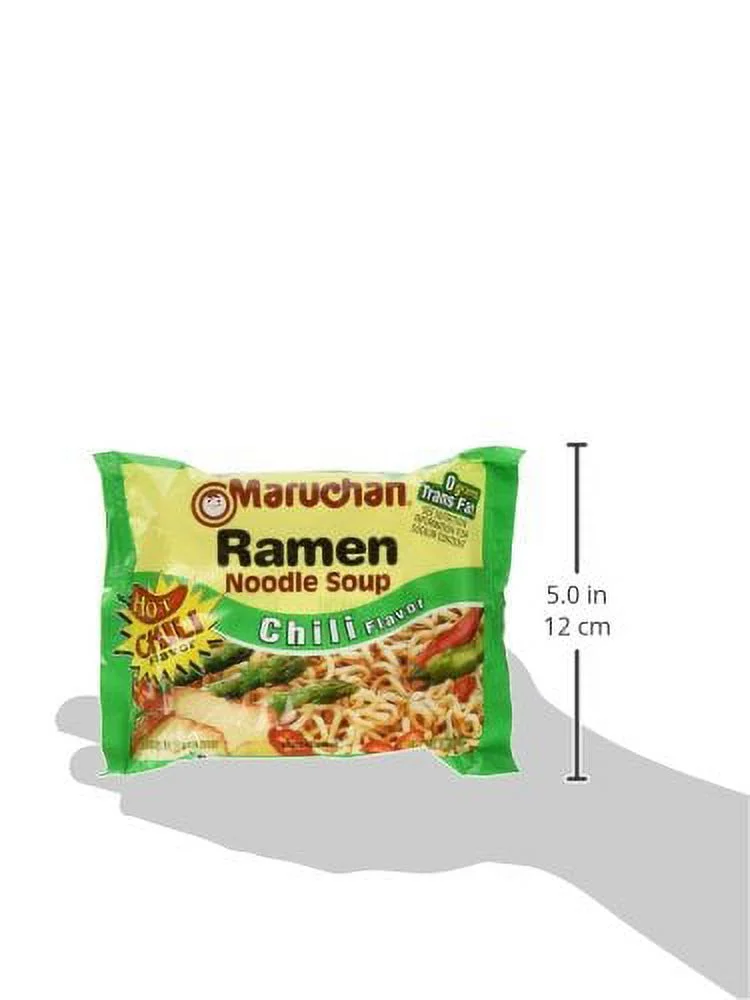Maruchan, Ramen Chili and Roast Beef Noodles Variety Pack Soup, 3 Oz, 48 Ct by LRB