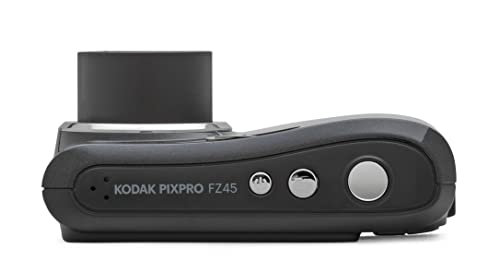 KODAK PIXPRO Friendly Zoom FZ45-BK 16MP Digital Camera with 4X Optical Zoom 27mm Wide Angle and 2.7