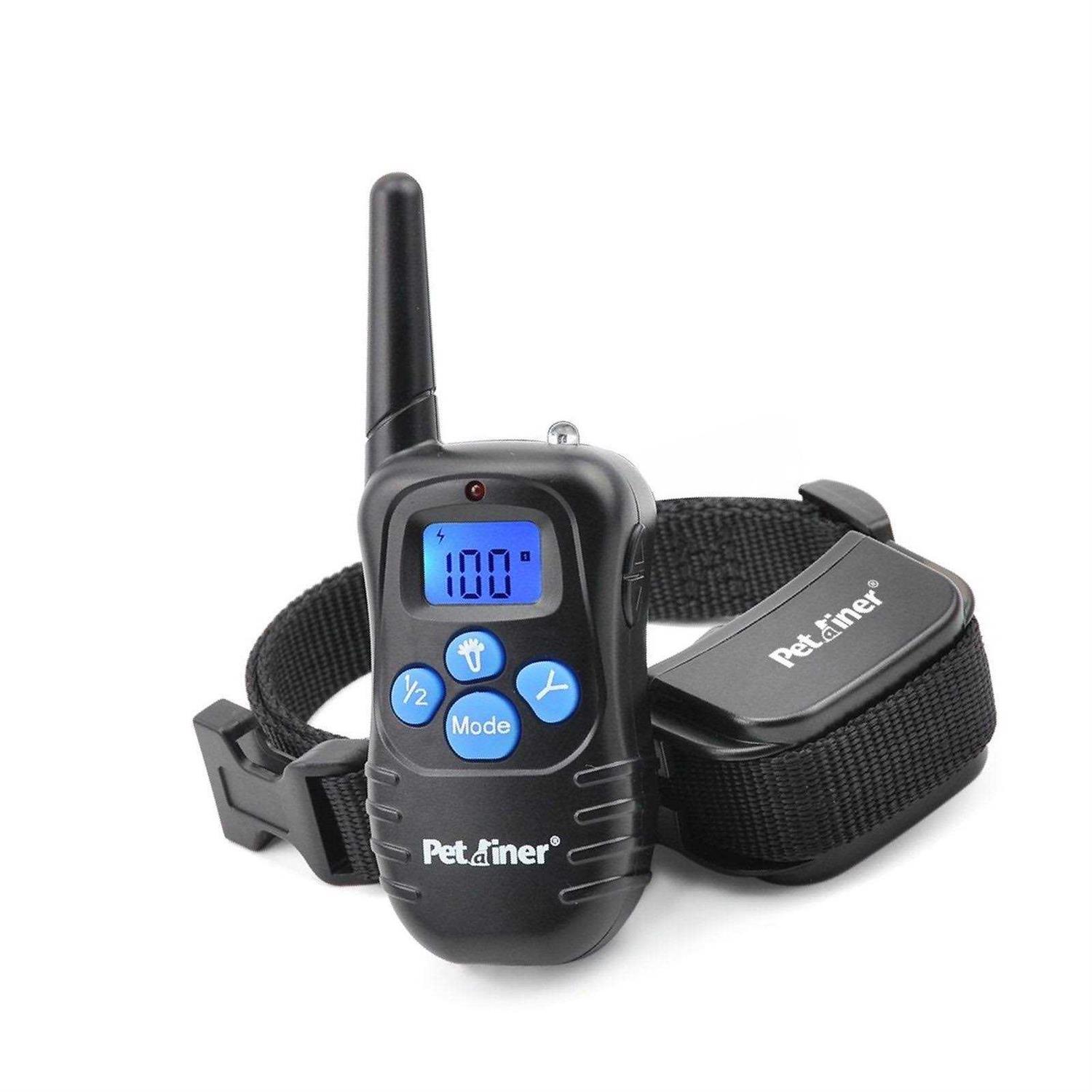 Petrainer Rechargeable Dog Shock Collar with Remote Dog Training Collar with Beep Vibration Shock Collar - Pet Supplies online store