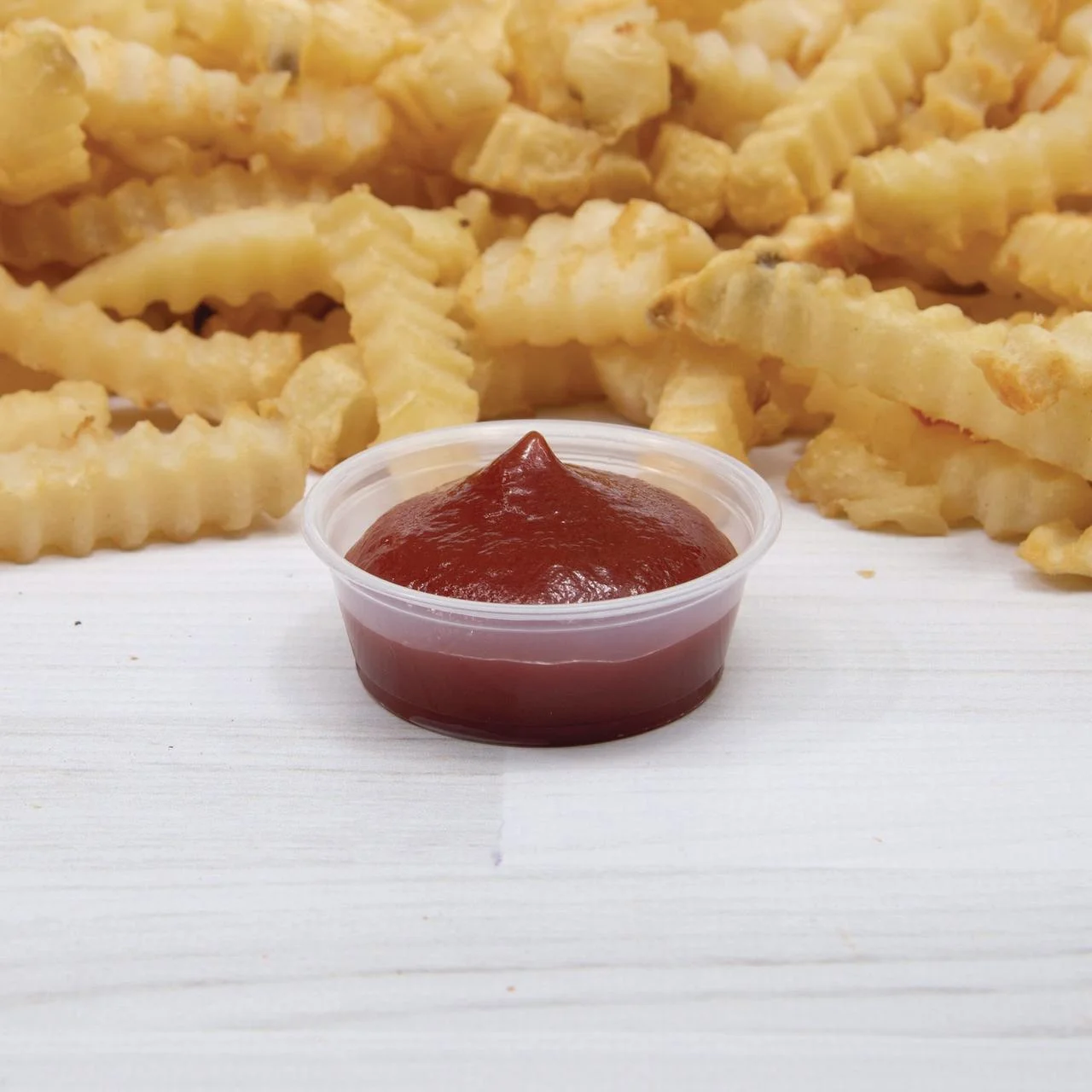 Solo Disposable Souffle Cup Clear Plastic 2 oz. 2500 Ct P200N