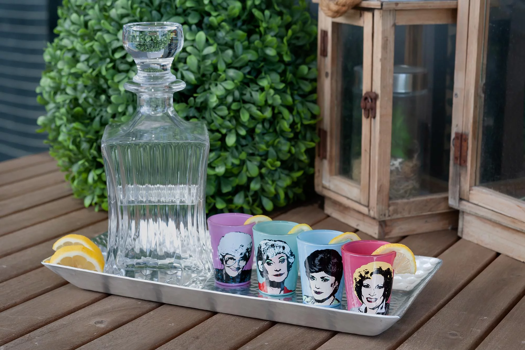 The Golden Girls 2-Ounce Character Mini Glasses | Set of 4