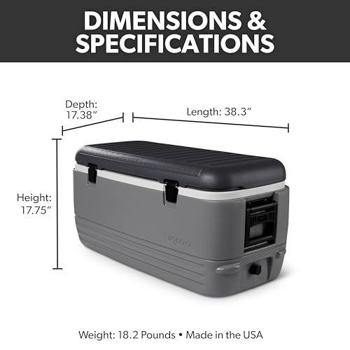 Igloo Coolers, Insulated Portable Hard Shell Ice Chest Cooler