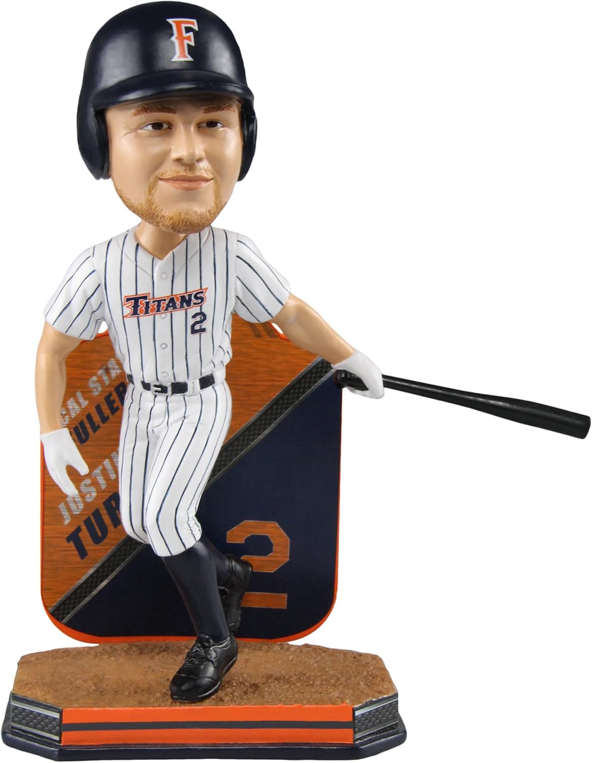 Justin Turner Cal State Fullerton Special Edition College Name and Number Bobblehead