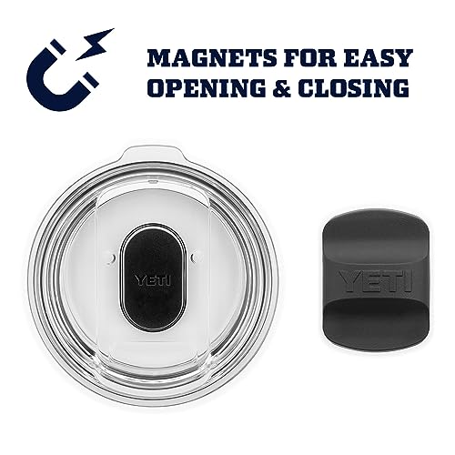 YETI Rambler 10 oz Tumbler, Stainless Steel, Vacuum Insulated with MagSlider Lid, Firefly Yellow