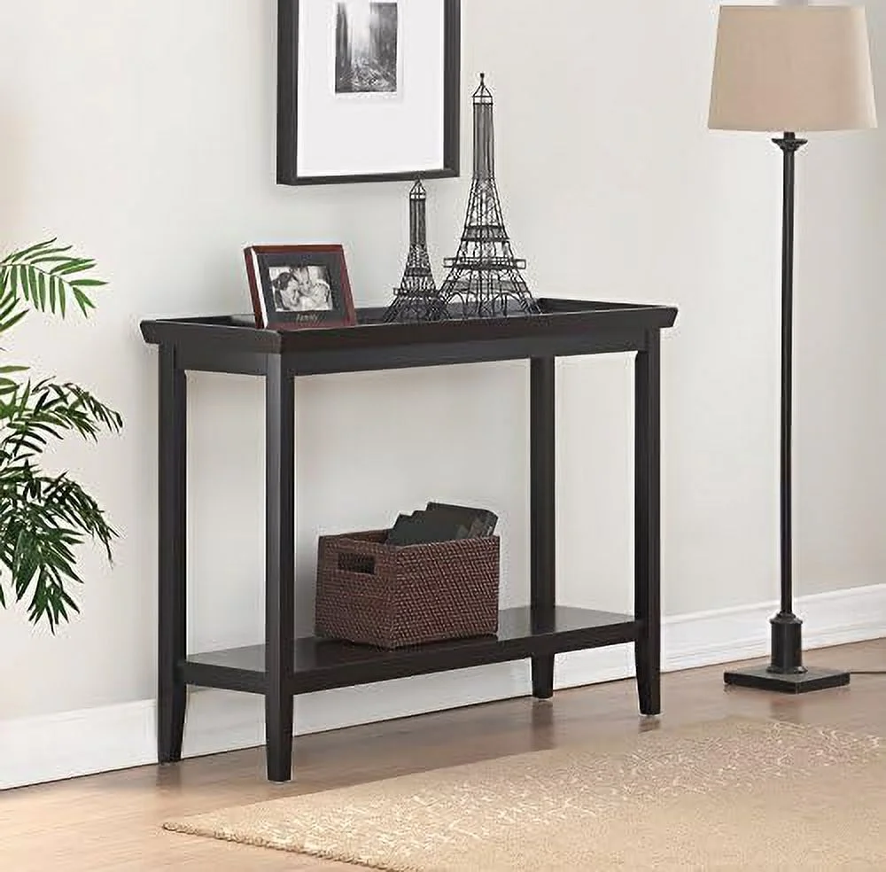 KHBIULIFE Ledgewood Console Table with   Cherry