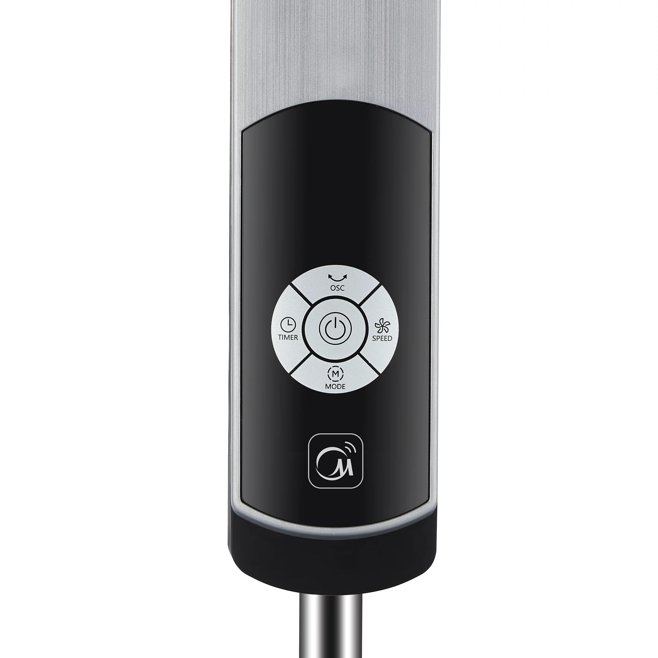 Midea 16-inch Smart Pedestal DC Fan with Wi-Fi, Black