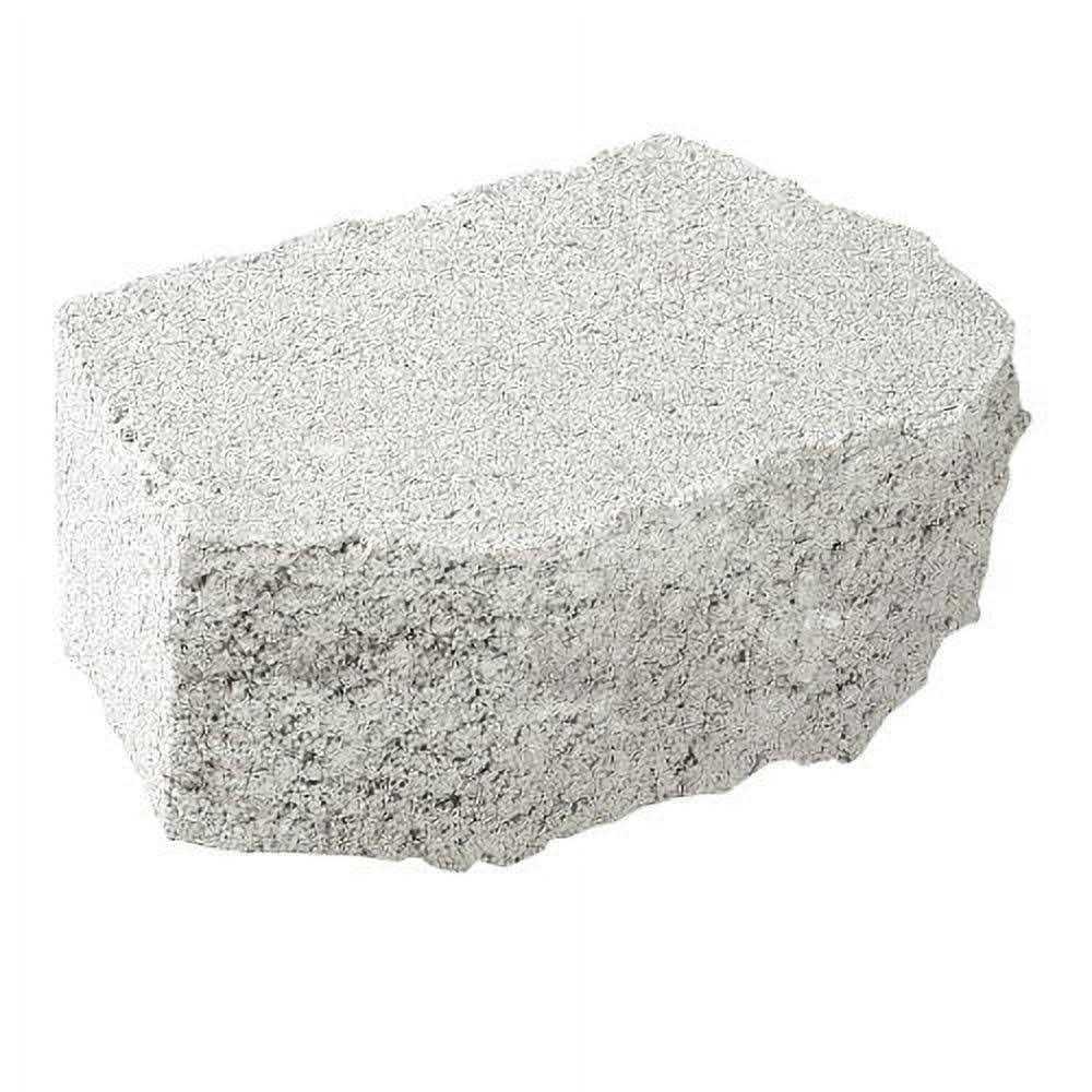 Lowe’s 4-in H x 11.5-in L x 7.5-in D White Concrete Retaining Wall Block
