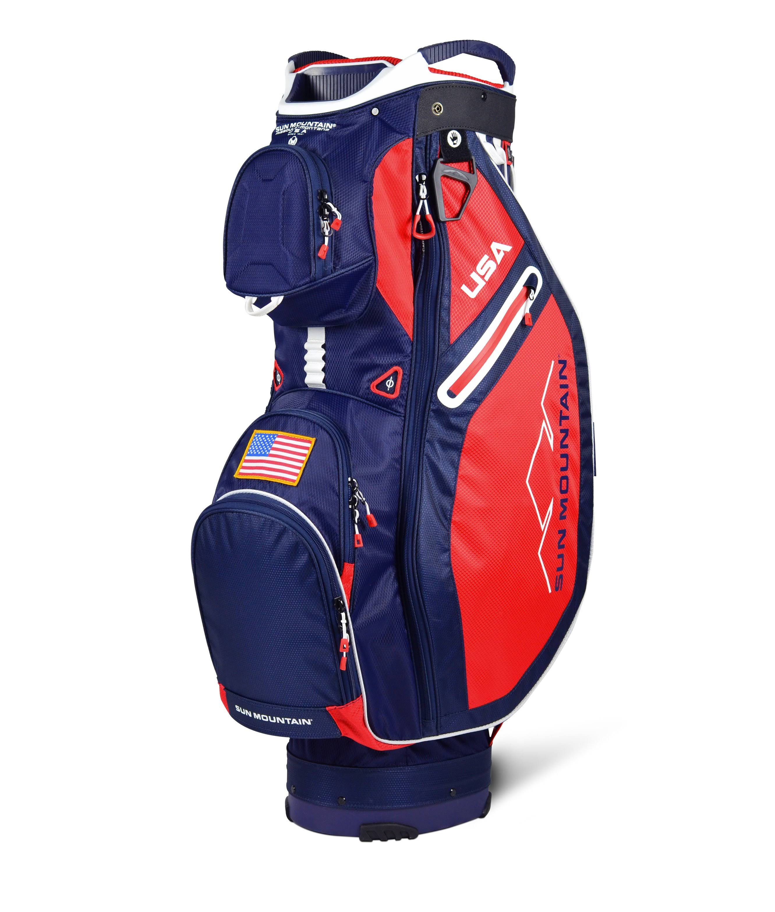 Sun Mountain 2019 Sync Cart Bag | Grey/Cobalt