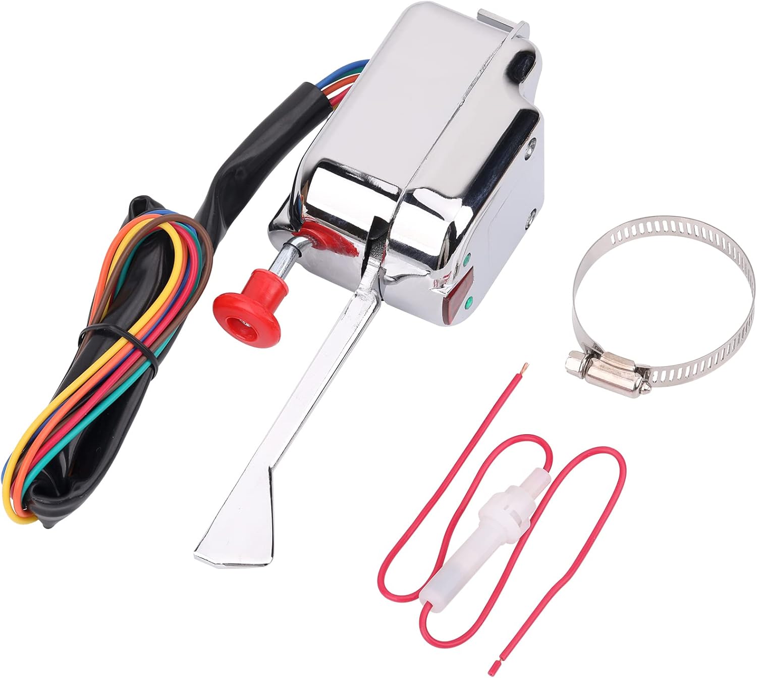 Turn Signal Switch, 12V Universal Street Hot Rod Turn Signal Switch Heavy Duty Vintage Car Truck Compatible with Ford, Buick, GMC, 7 wire