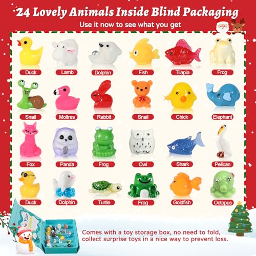 Bath Bombs for Kids with Surprise Inside, 24 Pack Kid Bath Bombs Gift Set, Christmas Gifts for Kids Stocking Stuffers for Boys Girls Kid Bubble Bath Fizzy with Bath Toys Inside