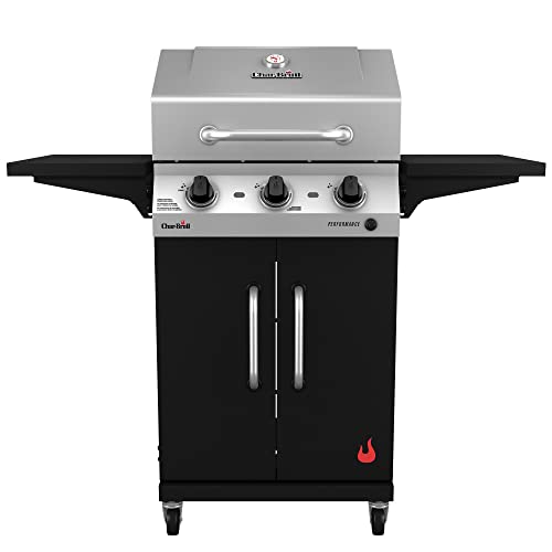 Char-Broil Performance Series Convective 2-Burner Cabinet Propane Gas Stainless Steel Grill - 463673519P1