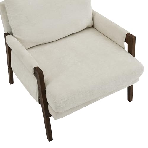 Roundhill Furniture Kelly Mid-Century Modern Accent Armchair, Green