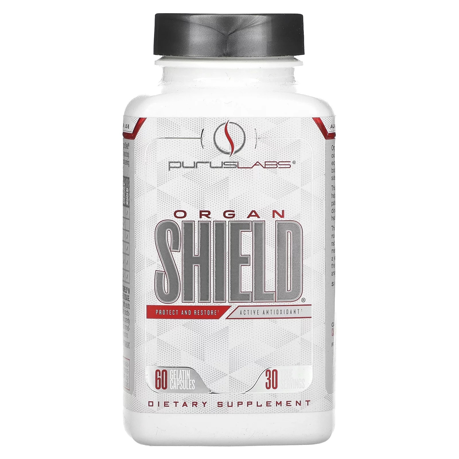 Purus Labs Organ Shield Capsules, 30 Servings
