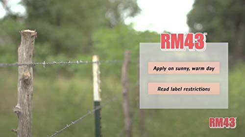 RM43 43-Percent Glyphosate Plus Weed Preventer Total Vegetation Control, 2.5-Gallon