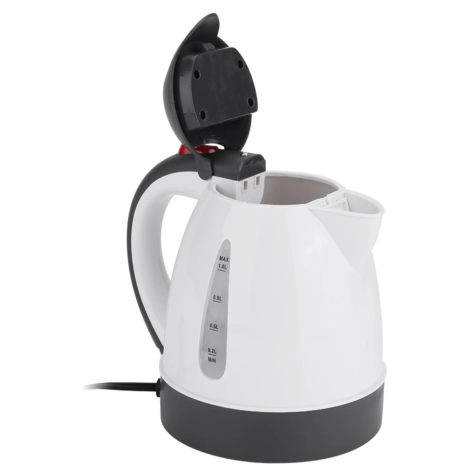 Car Electric Kettle, Portable 1000ml 24V Travel Car Truck Kettle Water Heater Bottle for Tea Coffee Making