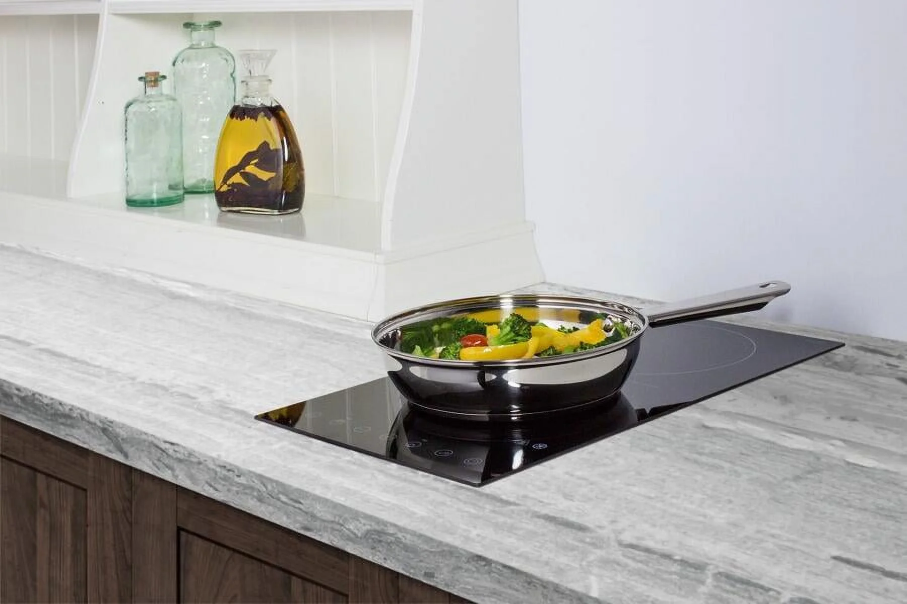 Summit CR2B15T1B 2-Burner (115V) Electric Cooktop in Black