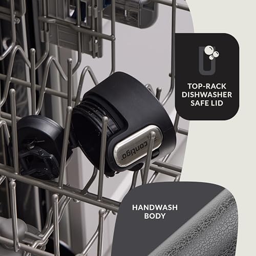 Contigo AUTOSEAL West Loop Vacuum-Insulated Stainless Steel Travel Mug with Easy-Clean Lid 20 oz Sake