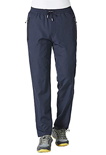 YSENTO Mens Track Pants Quick Dry Lightweight Joggers Athletic Hiking Pants Zipper Pockets