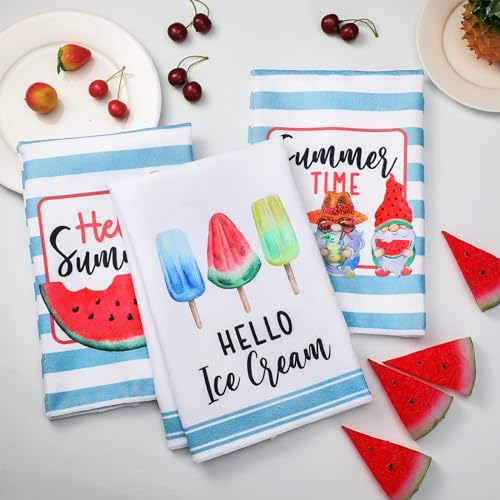 Sratte 6 Pcs Christmas Kitchen Towels Vintage Winter Snowman Tea Dishtowels Absorbent Santa Xmas Bathroom Hand Towels for Christmas Kitchen Bathroom Holiday Decorations Farmhouse Housewarming Gift