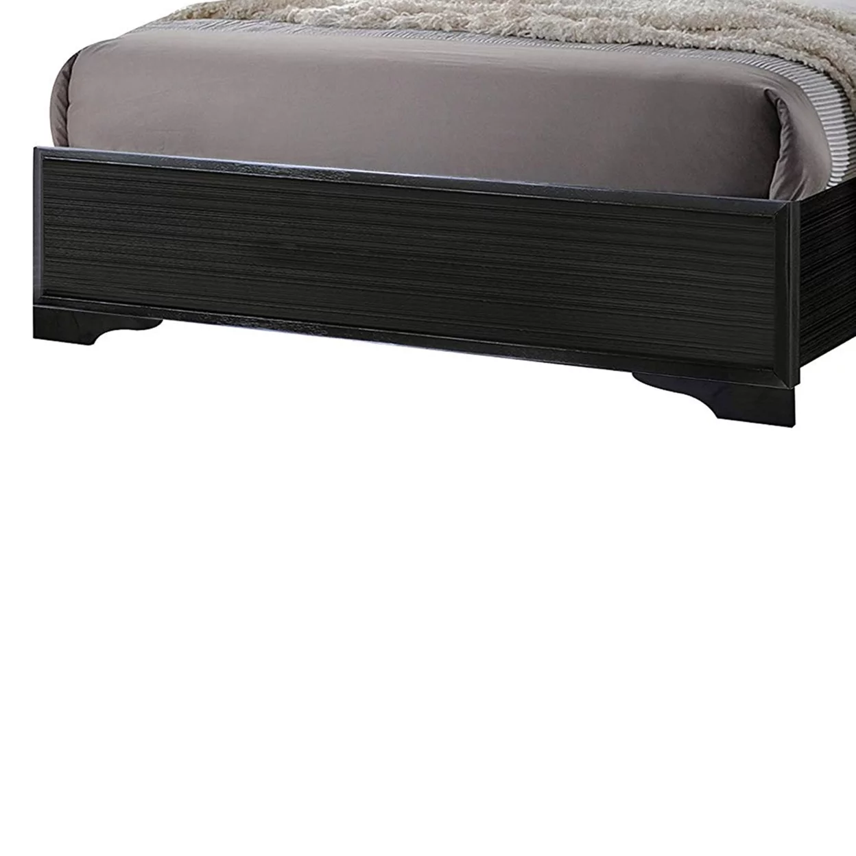 Bed, Twin, Black Finish