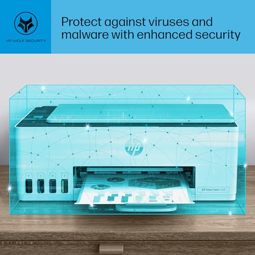 HP Smart Tank 5101 Wireless All-in-One Ink Tank Printer with up to 2 years of ink included (1F3Y0A)
