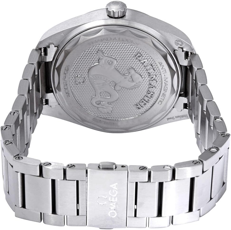 Omega Seamaster Railmaster Automatic Chronometer Blue Dial Men's Watch 220.10.40.20.03.001