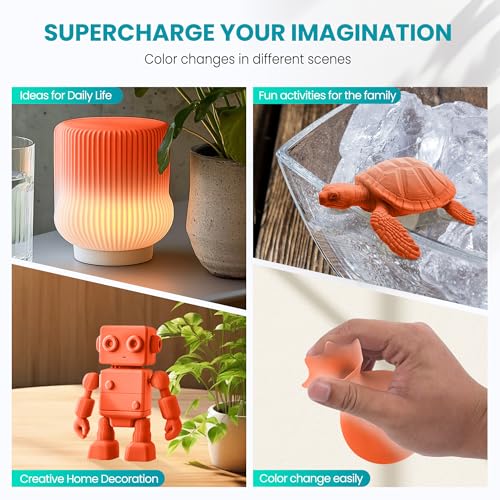 SUNLU Real Wood Fiber PLA Filament, Neatly Wound 1.75mm Dimensional Accuracy +/- 0.03mm, Fit Most FDM 3D Printers, 4kg in Total, 1kg per Spool, 4 Pack,（Wood+Fiber Cherry+Fiber Maple+Fiber Walnut）