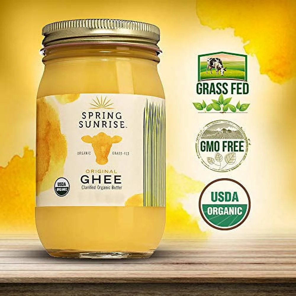 Spring Sunrise Organic Original Ghee, 16 FZ